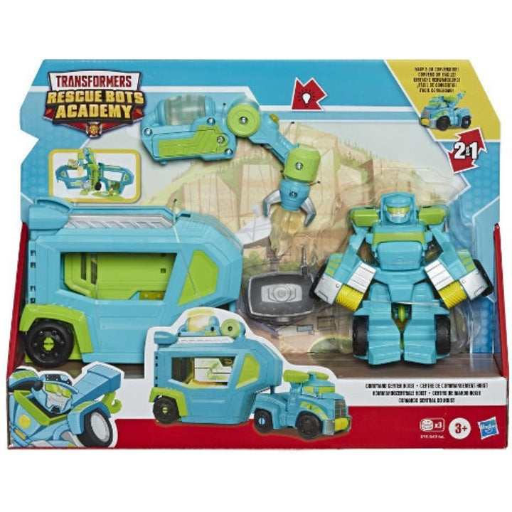 Set Hasbro Transformers cu Figurina si Vehicul Rescue Bots Academy Albastru