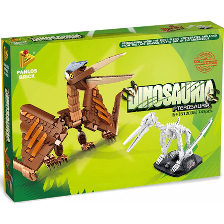 Set constructie 2in1 Panlos Brick - Pterosaur 743 piese