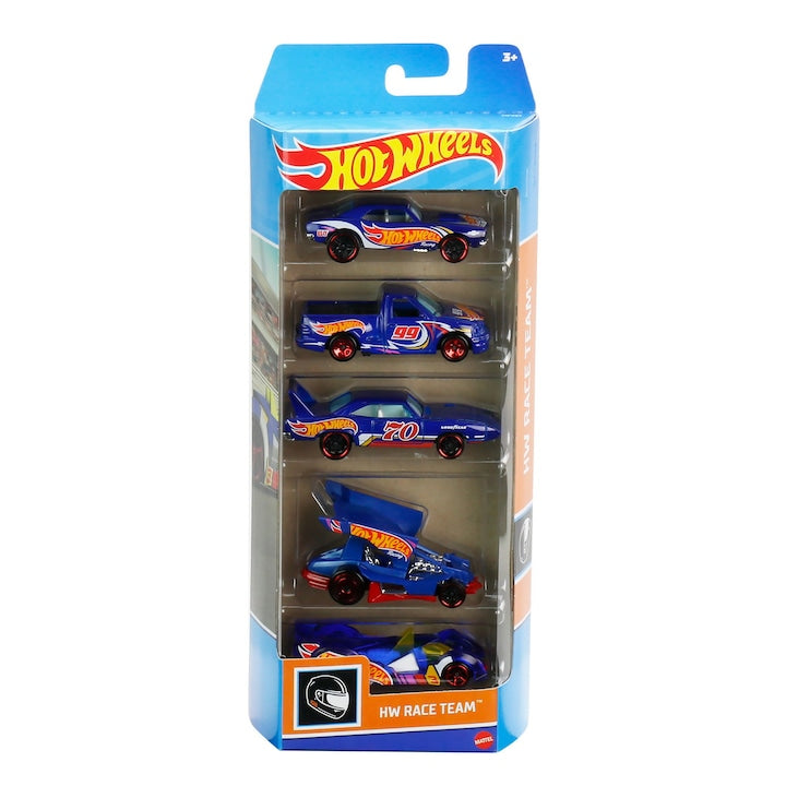 Set 5 masinute Hot Wheels - Race Team