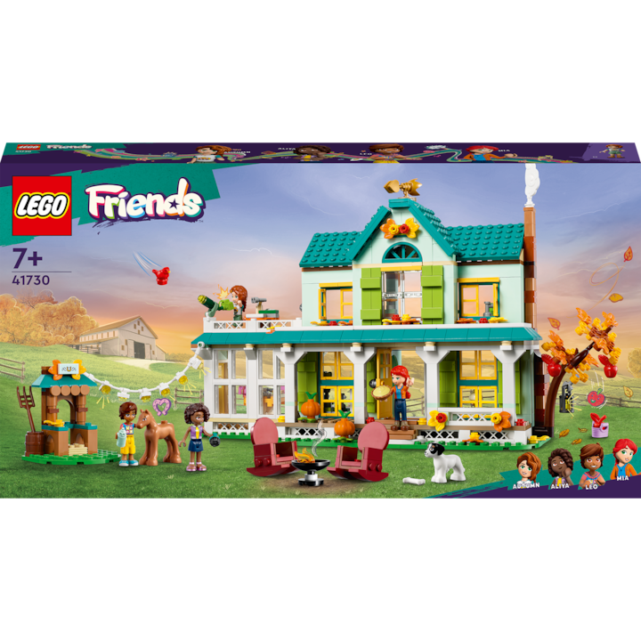 LEGO Friends 41730 - Casa lui Autumn (853 piese)