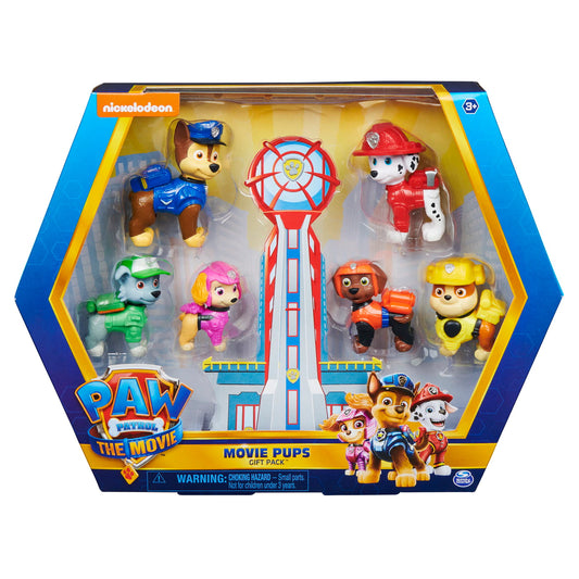 SET de joaca Paw Patrol 6 figurine - Movie Pups