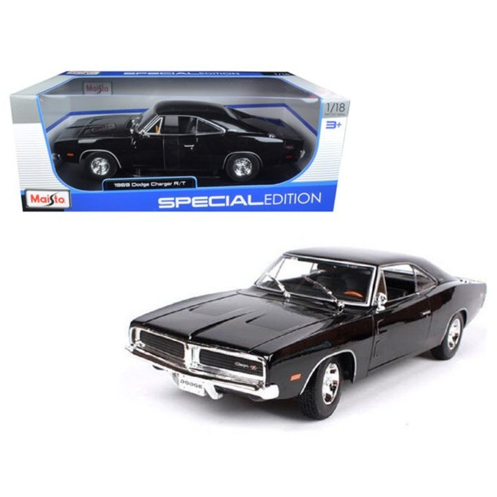 Dodge Charger R/T (1969) Negru - 1/18 Maisto