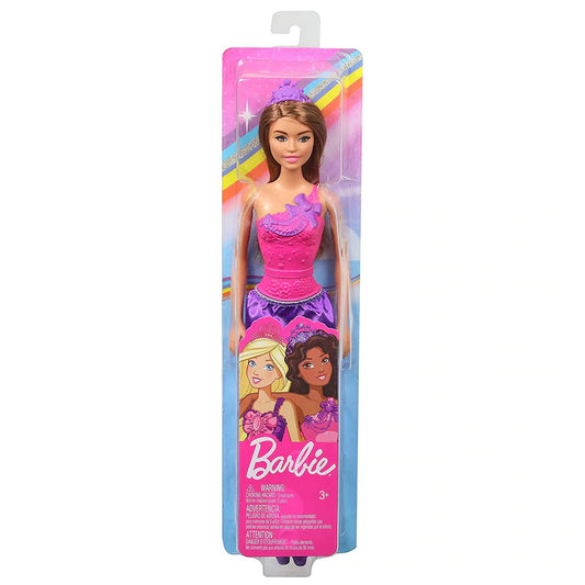 Papusa Barbie - Printesa cu rochita mov