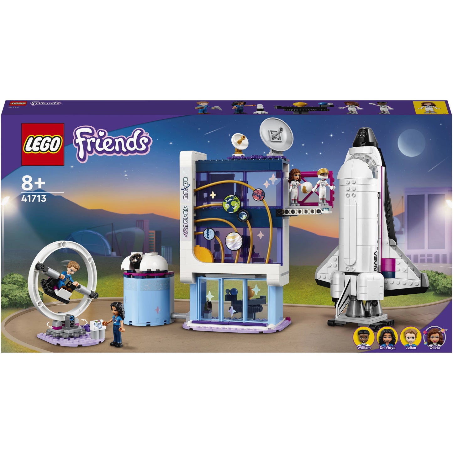 LEGO FRIENDS 41713 - Academia spatiala a Oliviei ( 757 piese )