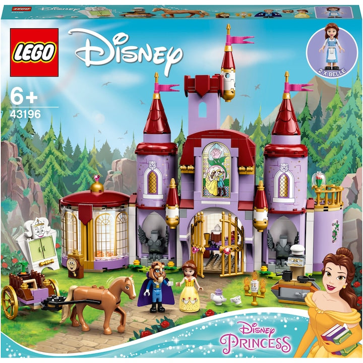 Lego Disney 43196 - Castelul lui Belle si al Bestiei (505 piese)