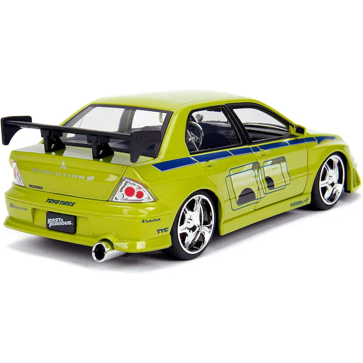 Mitsubishi Lancer Evolution VII Brian - 1/24 Jada