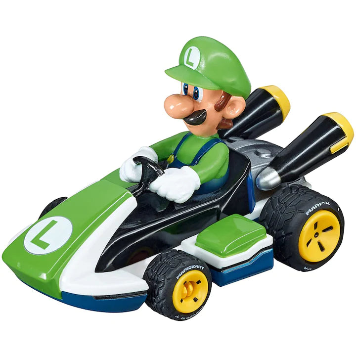 Masinuta MarioKart - LUIGI 7,5cm - pull back action