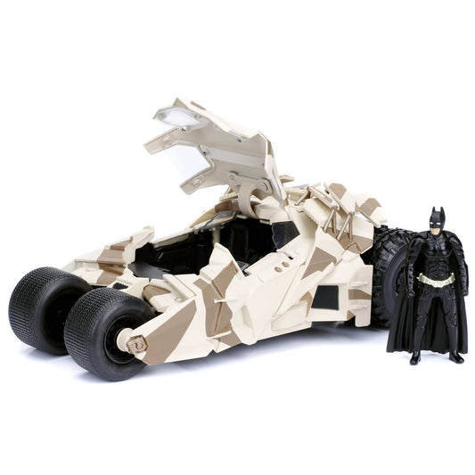 Batmobile si Batman - The Dark Knight (camuflaj) - 1/24 jada