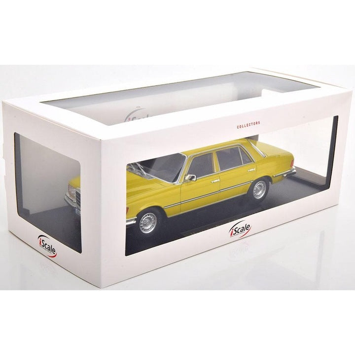 Mercedes 450 SEL mimosa yellow - 1/18 IScale