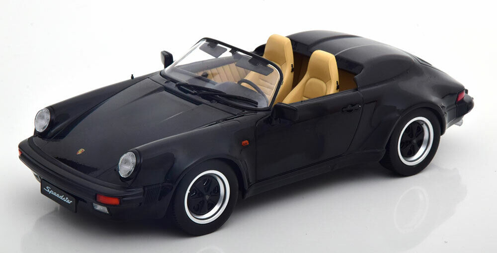 Porsche 911 Speedster year 1989 negru - 1:18 KK-Scale (Limited Edition 750 buc)