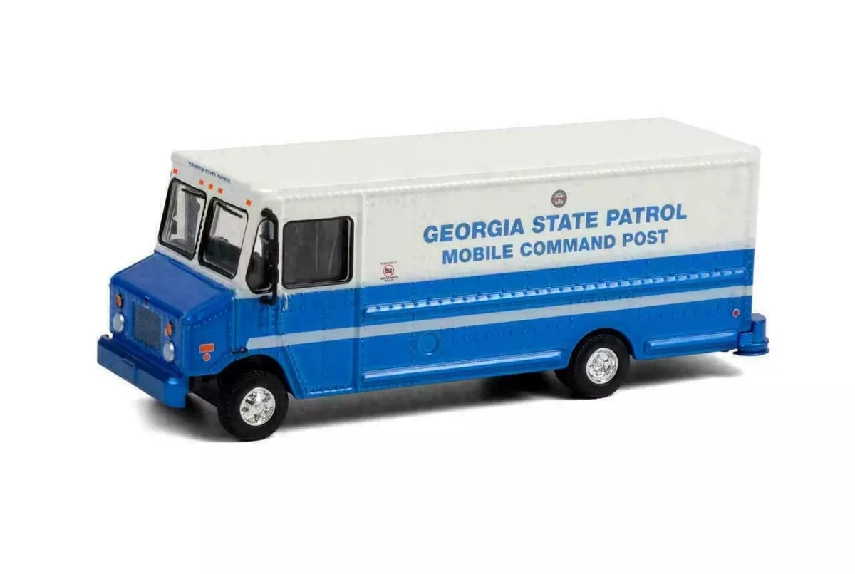 Camion 2019 Step Van Georgia State Patrol Mobile Command Post - 1/64 Greenlight