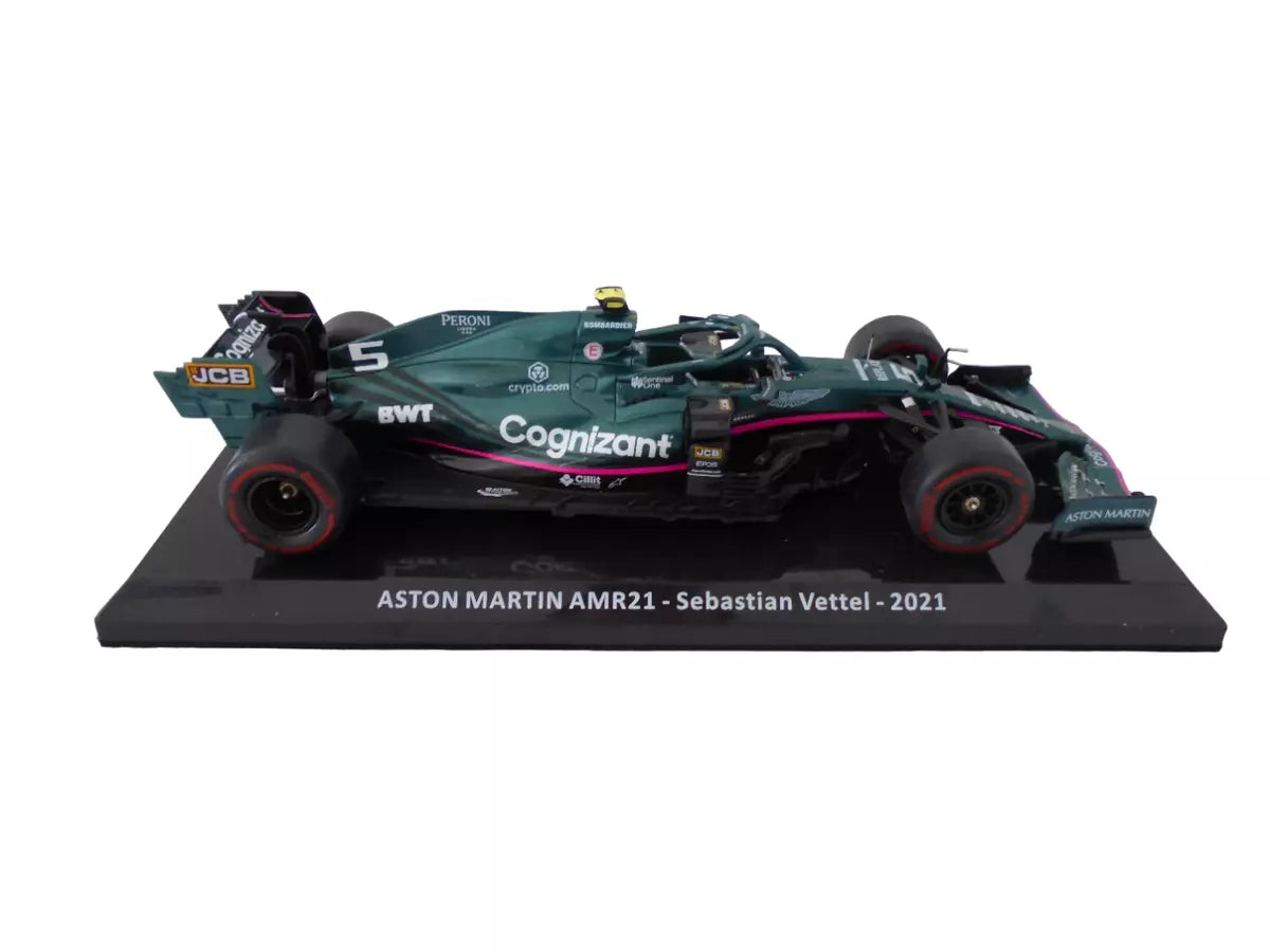 Formula 1 Aston Martin AMR21 Sebastian Vettel 2021 #5 - 1/24 Altaya