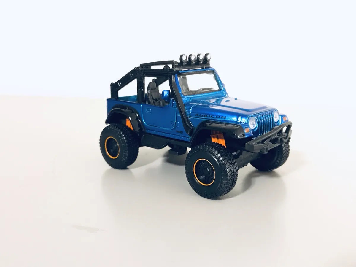 Masinuta Fresh Metal Jeep Gladiator albastru - 1/43 Maisto