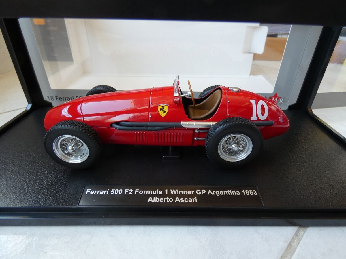 Formula 1 Ferrari 500 F2 Winner GP Argentina #10 1953 Alberto Ascari - 1/18 CMR