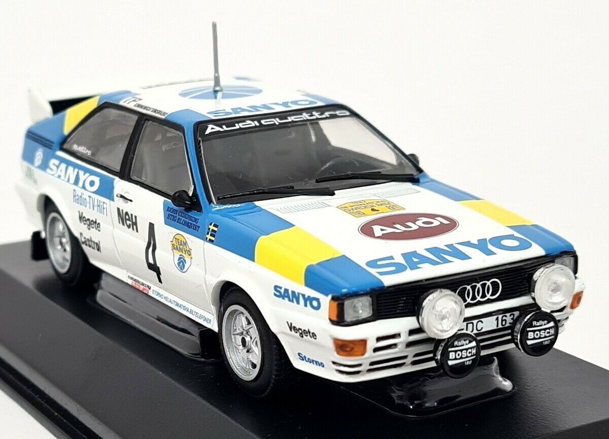 Audi Quattro Sweden Winners International Swedish Rally 19821 of 350 pcs - 1/18 Minichamps