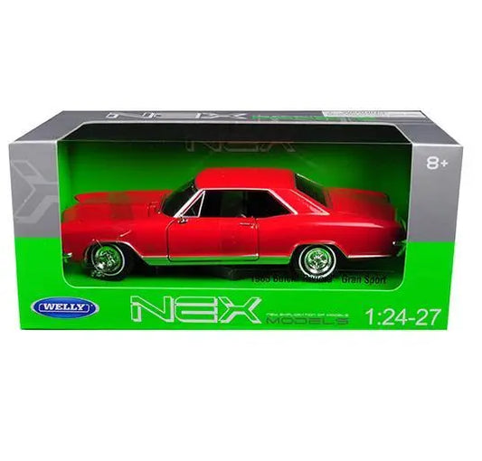 Buick Riviera Gran Sport 1965 rosu - 1/24 Welly