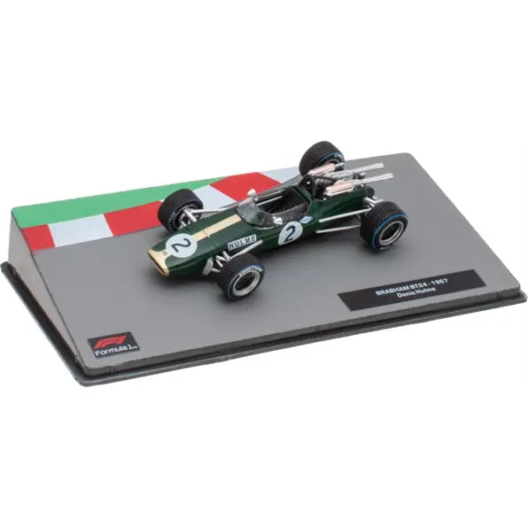 Brabham BT24 1967 Denis Hulme cu vitrina plexiglass - 1/43 Altaya