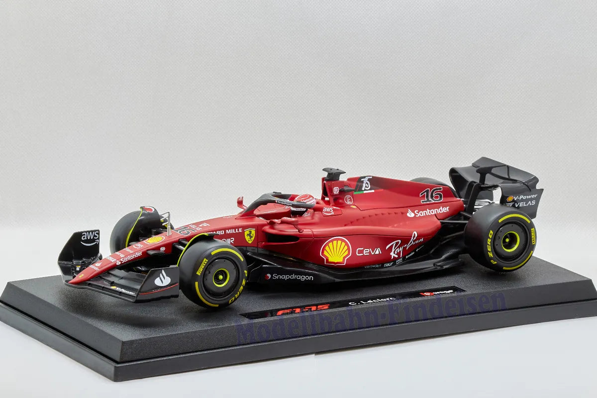 Formula 1 F1-75 Charles Leclerc 2022 #16 - 1/18 Bburago