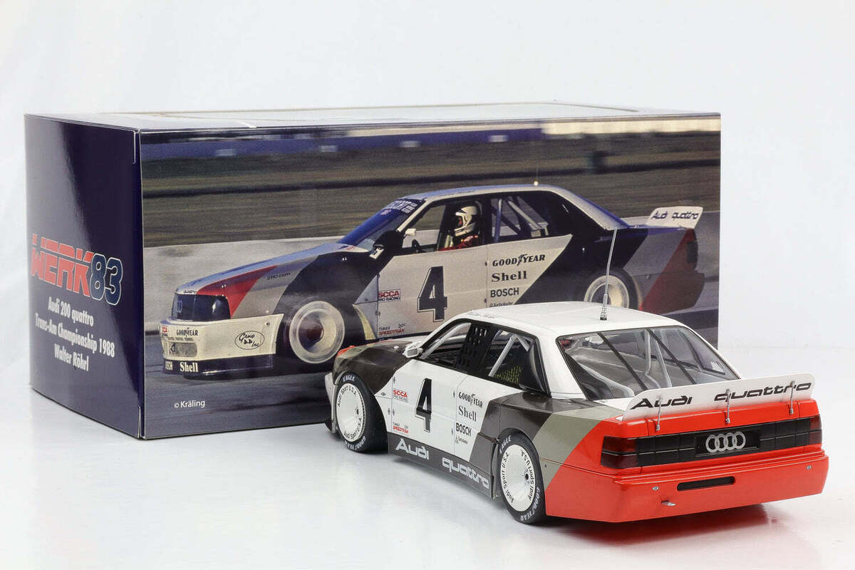 Audi 200 Trans Am #4 W.Rohrl St.Petersburg - 1/18 Werk83