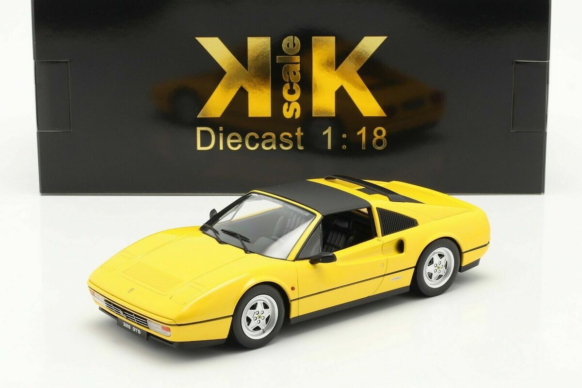 Ferrari 328 GTS galben - 1/18 KKScale