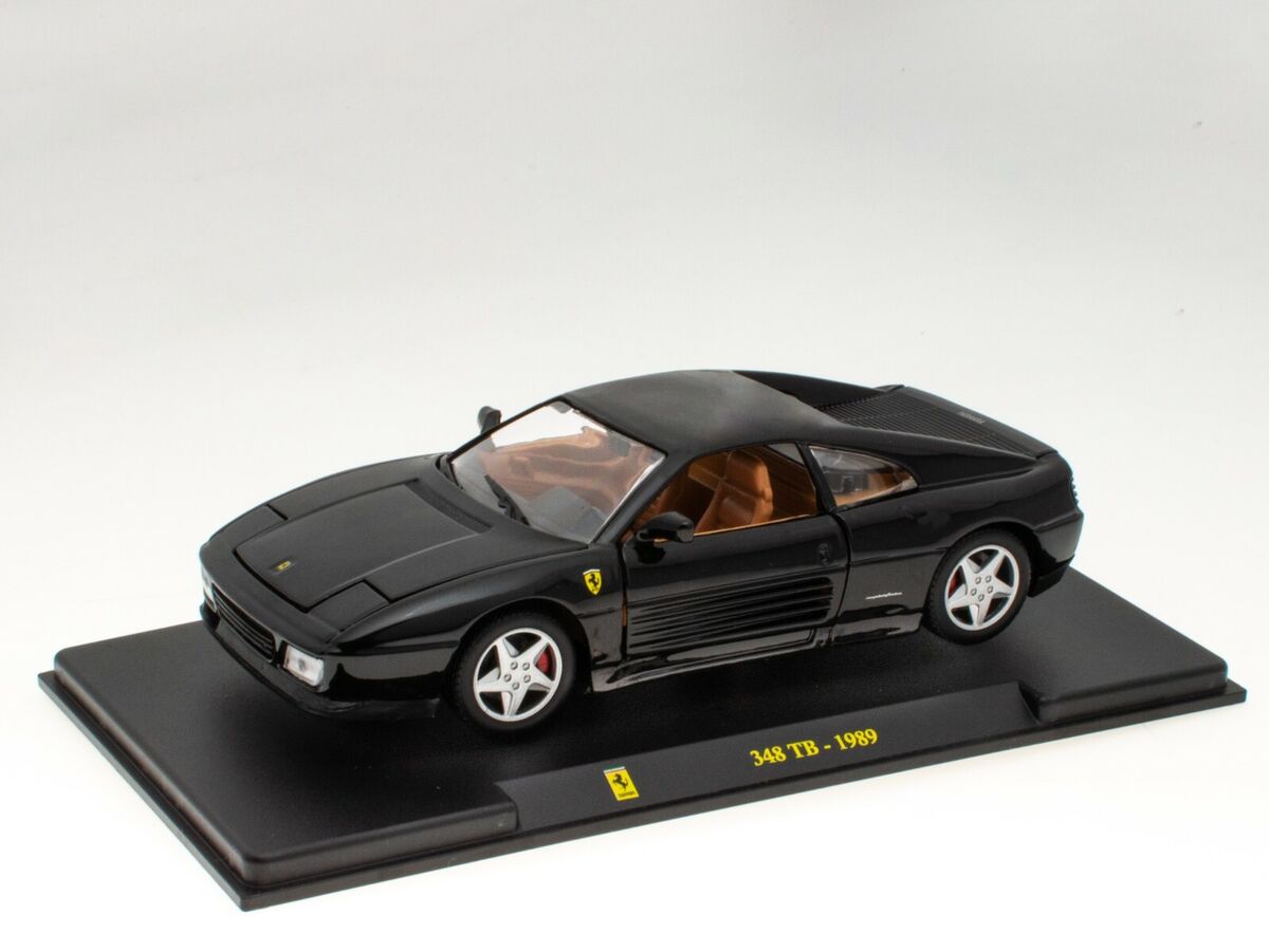 Ferrari 348 TB 1989 cu vitrina plexiglass - 1/24 Bburago.