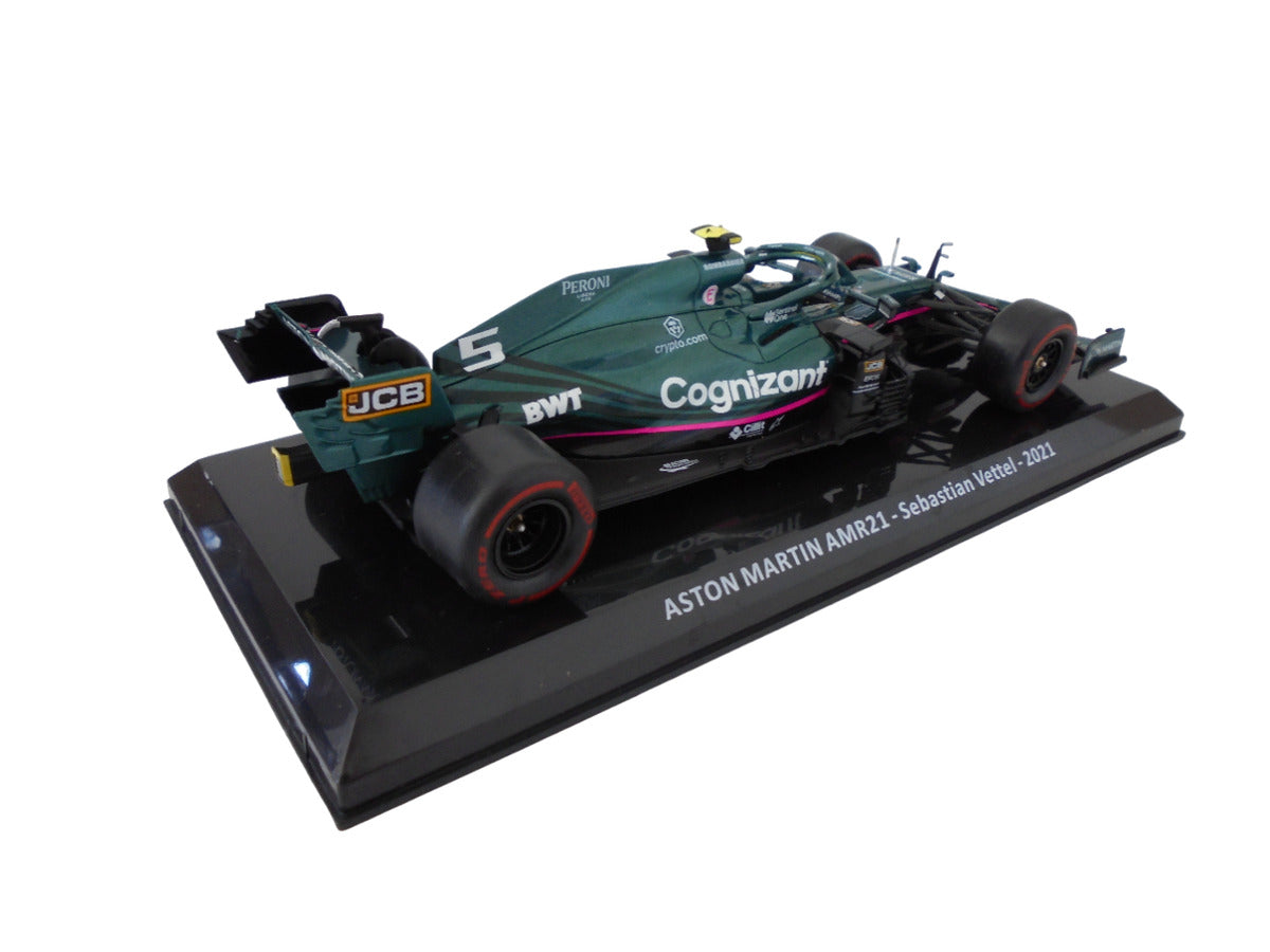 Formula 1 Aston Martin AMR21 Sebastian Vettel 2021 #5 - 1/24 Altaya