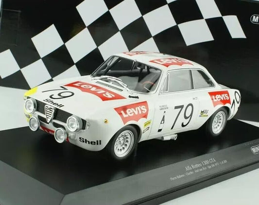 Alfa Romeo 1300 GTA Spa 24h 1971 -  1/300pcs - 1/18 Minichamps