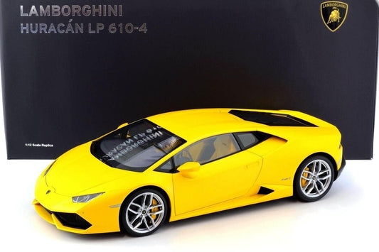 Lamborghini Huracan LP 610-4 galben mat - 1/12 Autoart