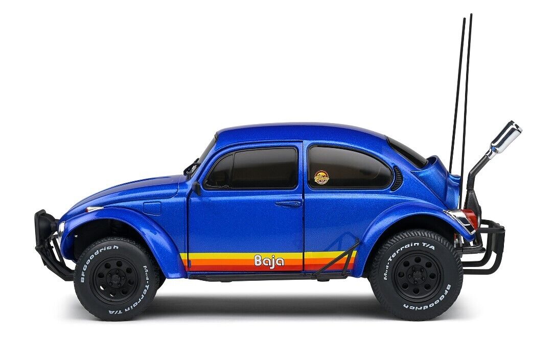 Volkswagen Beetle Baja blue 1975 -  1:18 Solido