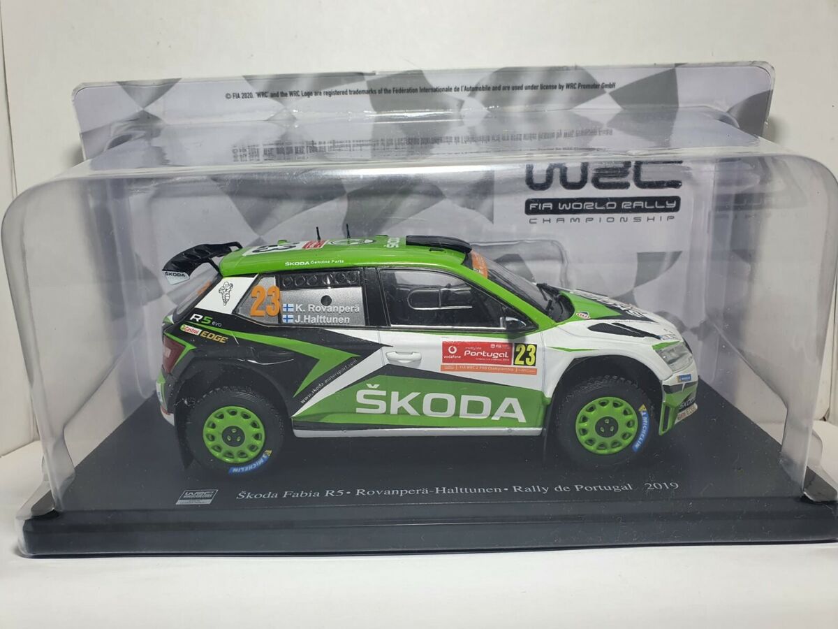 Skoda Fabia R5 Rovanpera-Halttunen Rally de Portugal 2019 - 1/24 Altaya