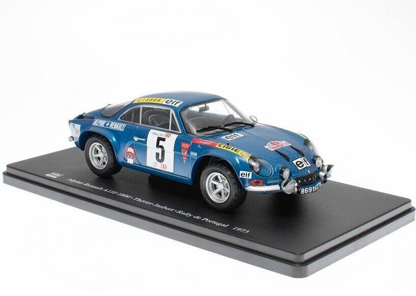 Alpine A110 1800 Therier Jaubert Rally de Portugal 1973 - 1/24 Altaya