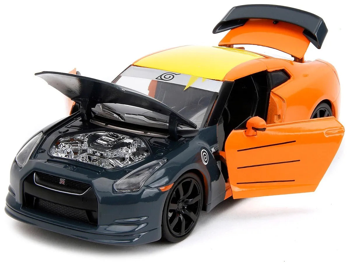 Nissan GT-R 2009 si figurina Naruto - 1/24 Jada