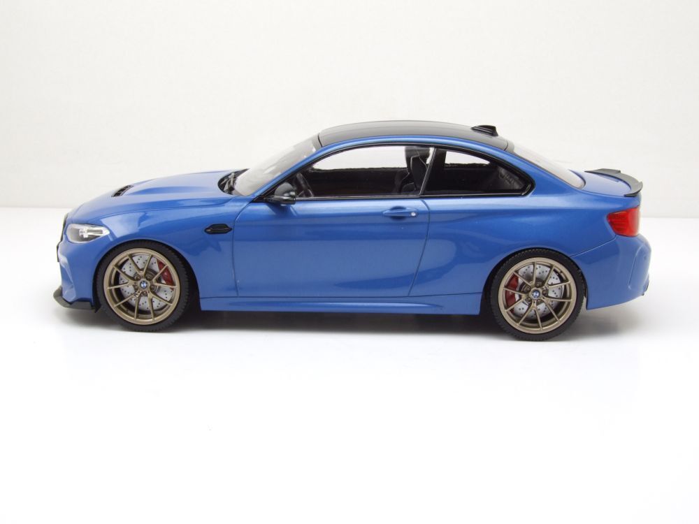 BMW M2 CS 2020 albastru metalic - 1/18 Minichamps