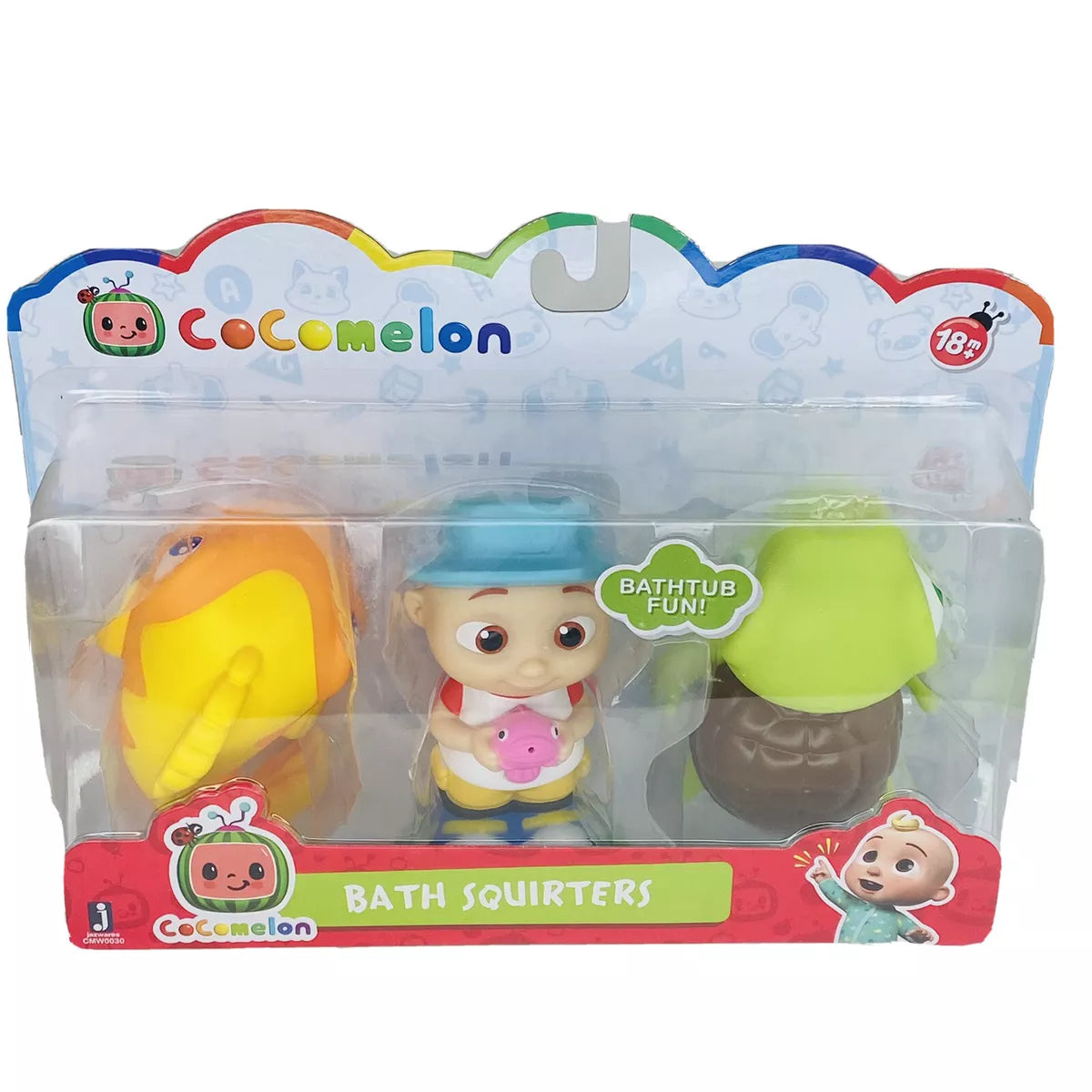 Set 3 figurine de baie Cocomelon - Bath Squirters