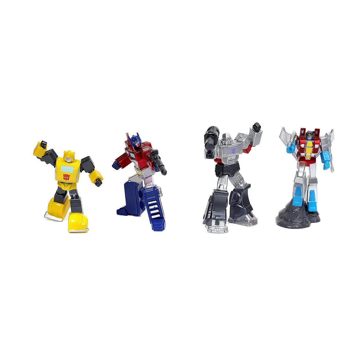 Set 4 figurine Transformers Diorama scene - Jada