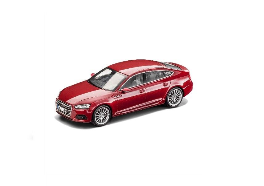 Audi A5 Sportback Matador Red cu vitrina plexiglass - 1/43 Spark