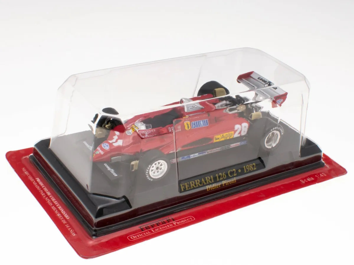 Formula 1 Ferrari 126 C2 1982 Didier Pironi - 1/43 Altaya