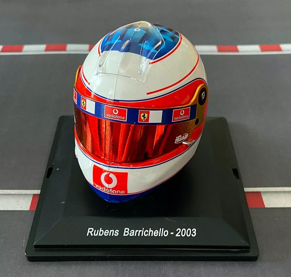 Casca Rubens Barrichello 2003 - 1/5 Spark