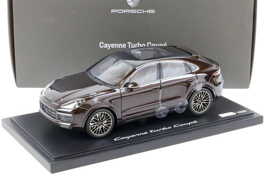 Porsche Cayenne Turbo Coupe cu vitrina plexiglass 1/1000pcs numerotate - 1/18 Norev