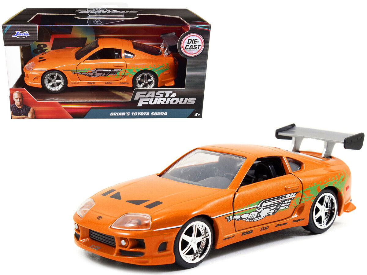 Toyota Supra portocalie - 1/32 Jada