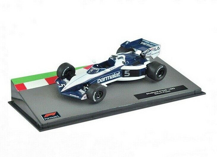 Formula 1 Brabham BT52B - 1983 Nelson Piquet cu vitrina plexiglass - 1/43 Altaya