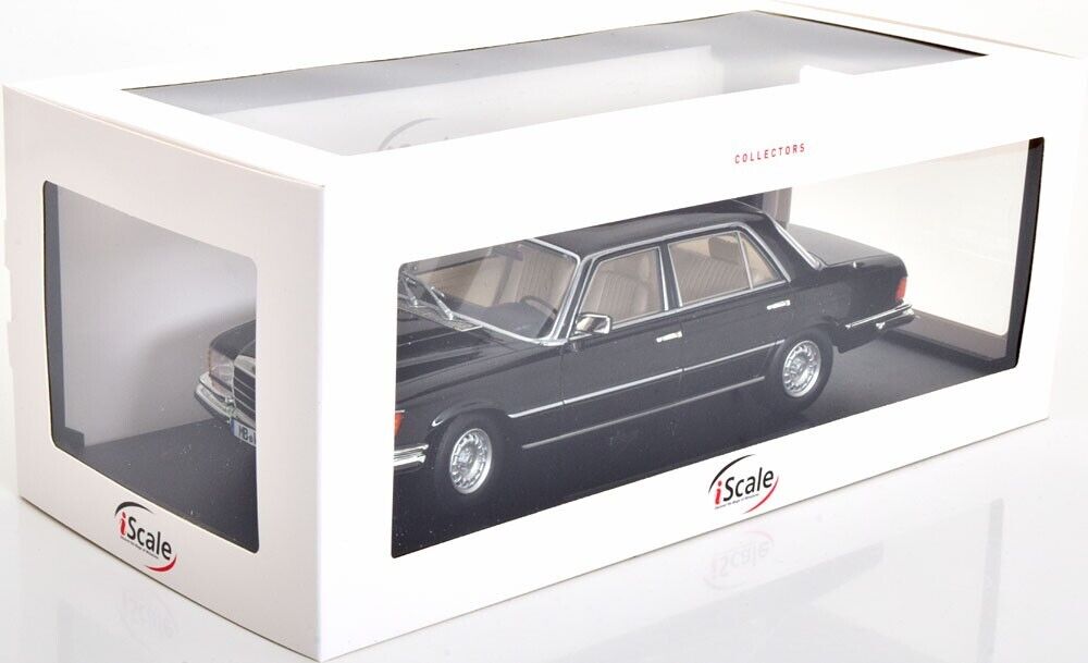 Mercedes 450 SEL negru - 1/18 IScale