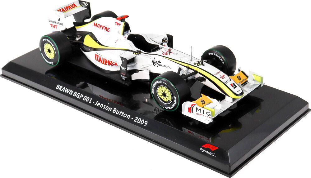 Formula 1 Brawn BGP 001 Jenson Button 2009 -  1/24 de Premium Collectibles