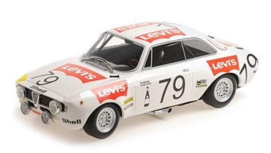 Alfa Romeo 1300 GTA Spa 24h 1971 -  1/300pcs - 1/18 Minichamps