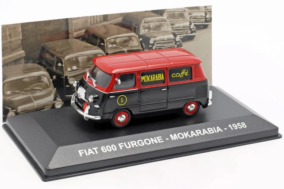 Fiat 600 Furgone Mokarabia 1958 - 1/43 Altaya