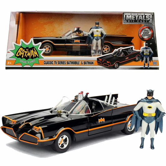 Macheta auto Batman 1966 Classic Batmobile - 1:24 Jada