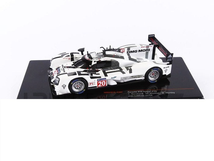 Porsche 919 Hybrid #20 24h LeMans 2014 cu vitrina plexiglass - 1/43 IxoModels