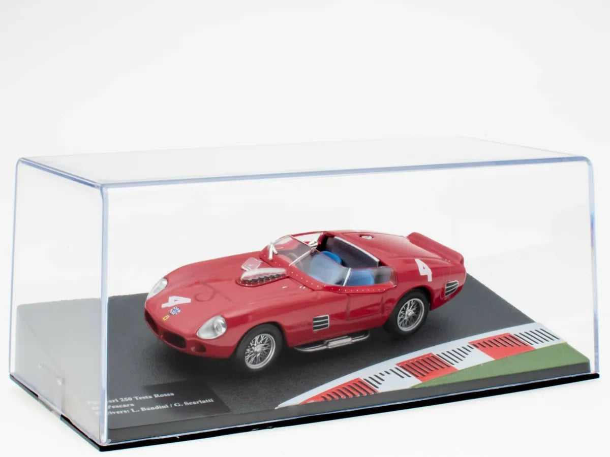 Ferrari 250 Testa Rossa 4h Pescara cu vitrina plexiglass - 1/43 Altaya