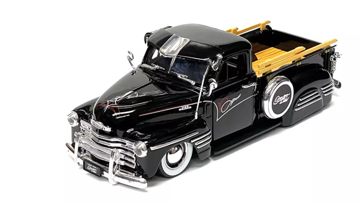 Chevrolet Pickup 1951 negru - 1/24 Jada