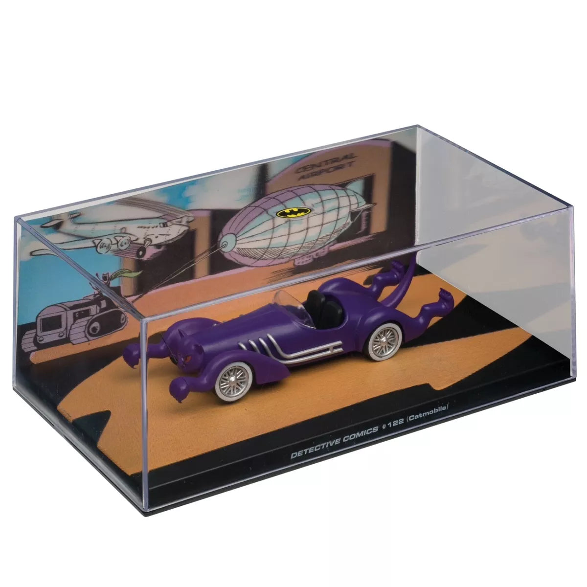 Macheta Catmobil #122 Detective Comics cu vitrina plexiglass - 1/43 Altaya